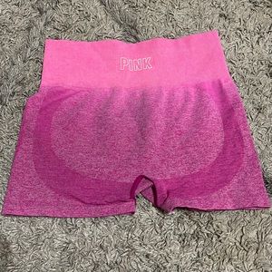 Pink Seamless Collection active shorts